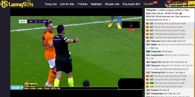 LuongSonTV : Xem Bóng Đá Trực Tuyến 4K, Miễn Phí, 0 Quảng Cáo 15 Không gian giao lưu tại LuongSon TV - trực tiếp bóng đá miễn phí cực sôi nổi và thú vị